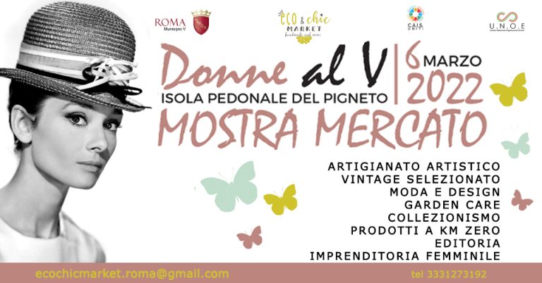 Donne al V – Eco&Chic Market al Pigneto