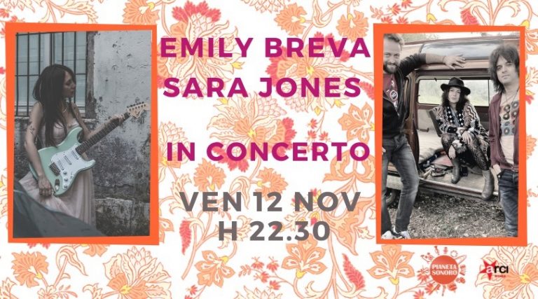 Emily Breva e Sara Jones Doppio concerto