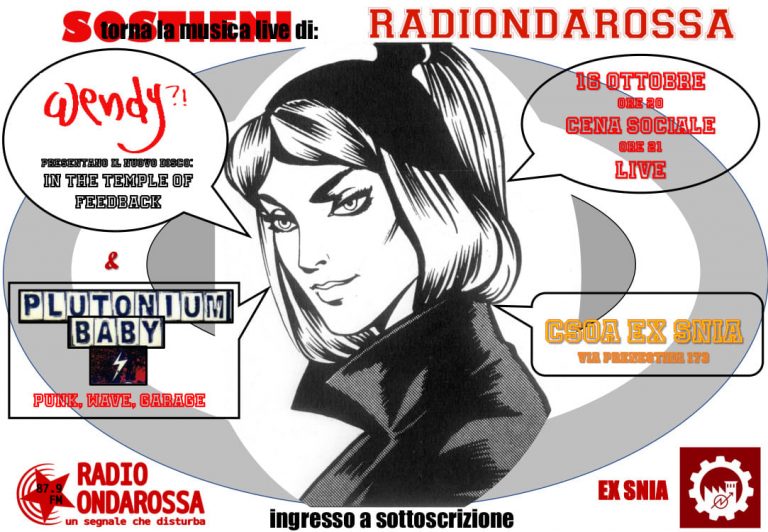 Evento di Radio Onda Rossa 87.9