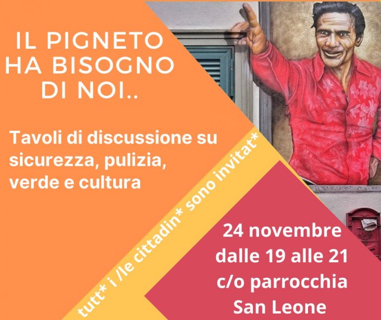 IL PIGNETO HA BISOGNO DI NOI..
