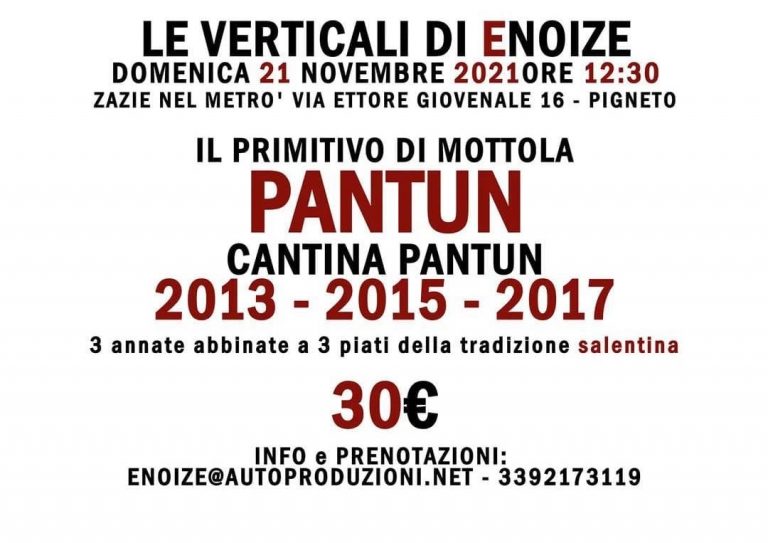 IL PRIMITIVO DI MOTTOLA PANTUN