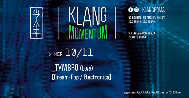 Klang Momentum presenta: Tymbro (Live)
