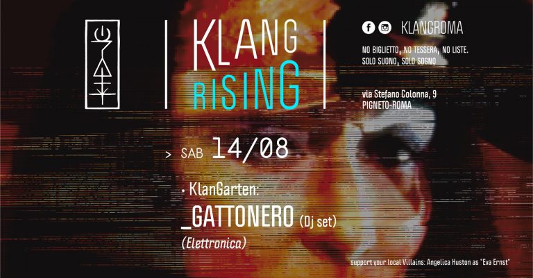 Klang Rising presenta: Gattonero (DJ Set)