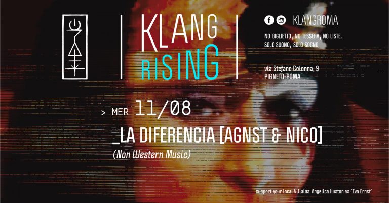 Klang Rising presenta: La Diferencia [AGNST & NICO]