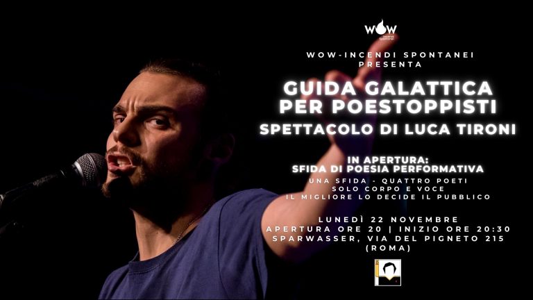 Luca Tironi @Sparwasser + Sfida di Poesia Performativa
