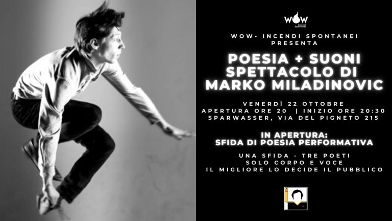 Marko Miladinovic @Sparwasser + Sfida di Poesia Performativa