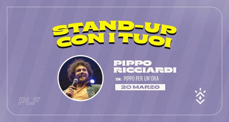 Pippo Ricciardi in “Pippo per un’ora”