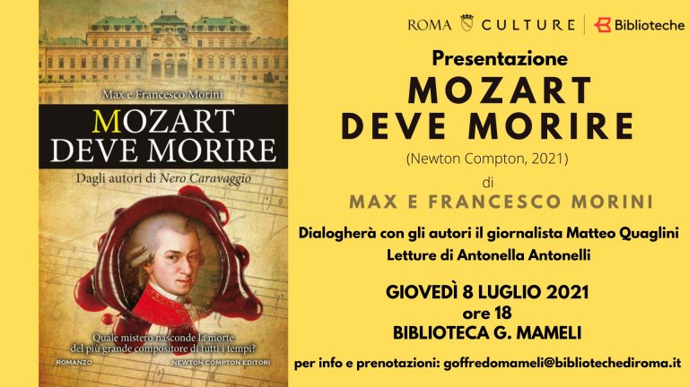 Presentazione libro “Mozart deve morire” di Max e Francesco Morini