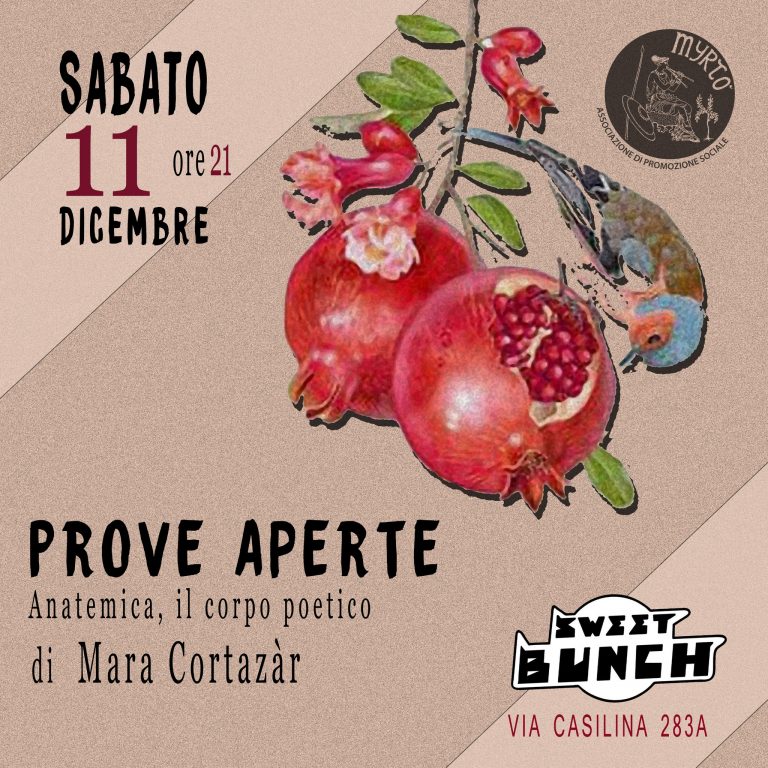 Reading poetico: Anatemica, il corpo poetico