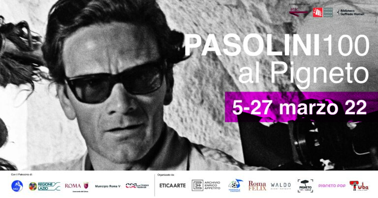 PASOLINI 100 Al Pigneto