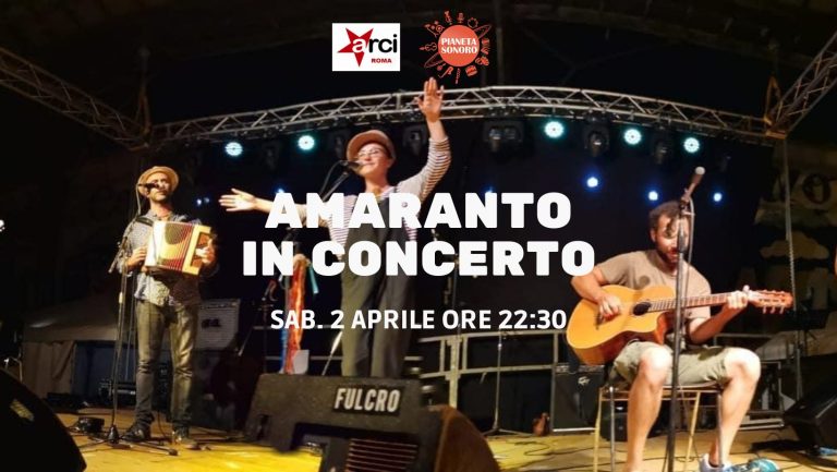 Amaranto in concerto