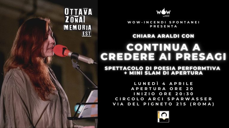 Chiara Araldi @Sparwasser + Sfida di poesia performativa
