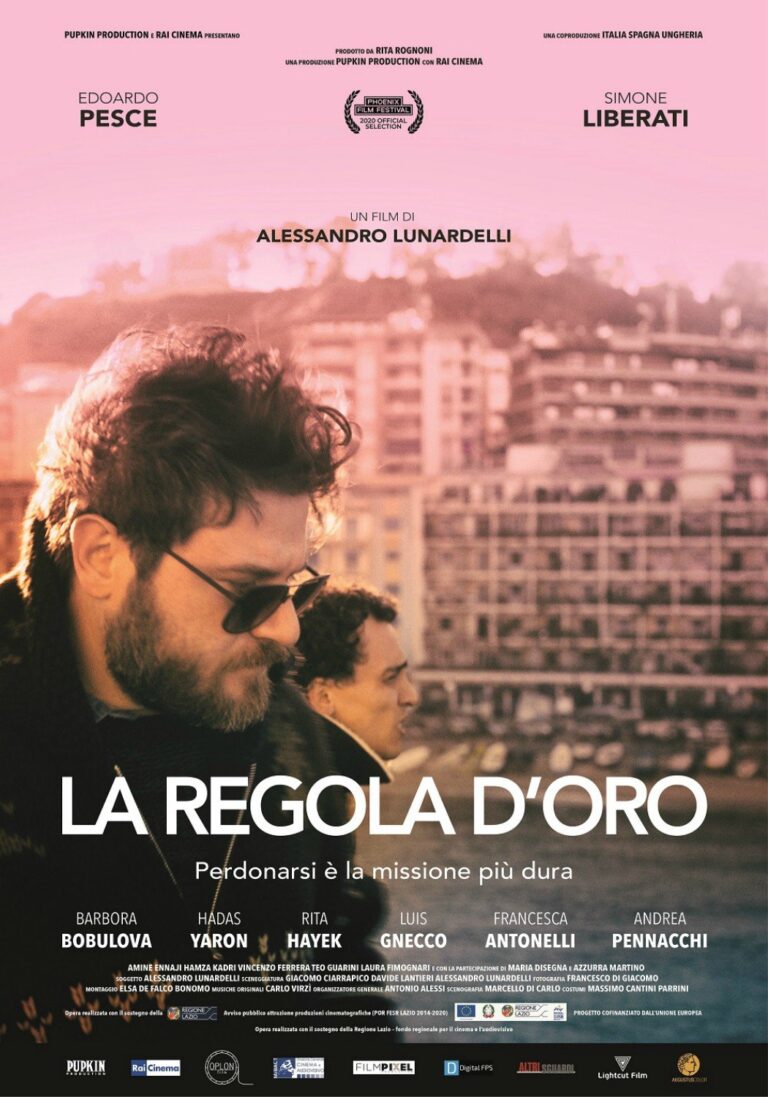 IL REGISTA ALESSANDRO LUNARDELLI, IL PROTAGONISTA SIMONE LIBERATI E LA PRODUTTRICE RITA ROGNONI PRESENTANO ‘LA REGOLA D’ORO’