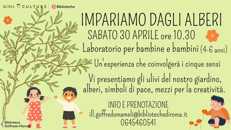 IMPARIAMO DAGLI ALBERI