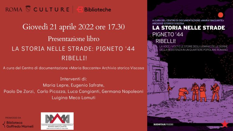 La storia nelle strade: Pigneto ’44. Ribelli!
