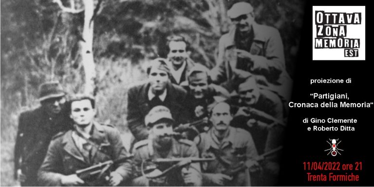 OTTAVA ZONA: proiezione di “Partigiani – Cronaca della Memoria”