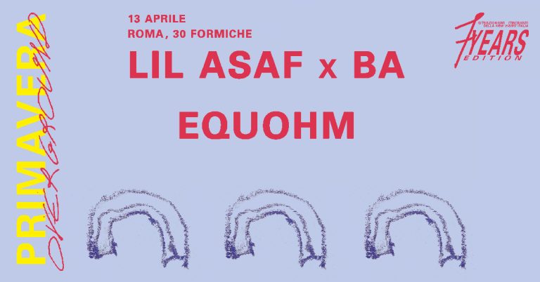 PRIMAVERA OVERGROUND: LIL ASAF X BA (live) + Equohm djset